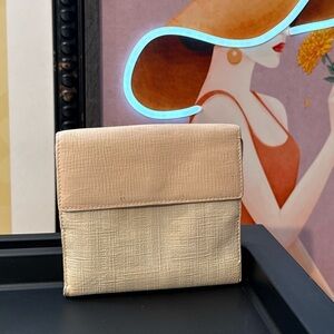 Fendi Pink and Cream Women's Wallet